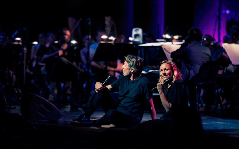Esa-Pekka Salonen ja Paula Vesala