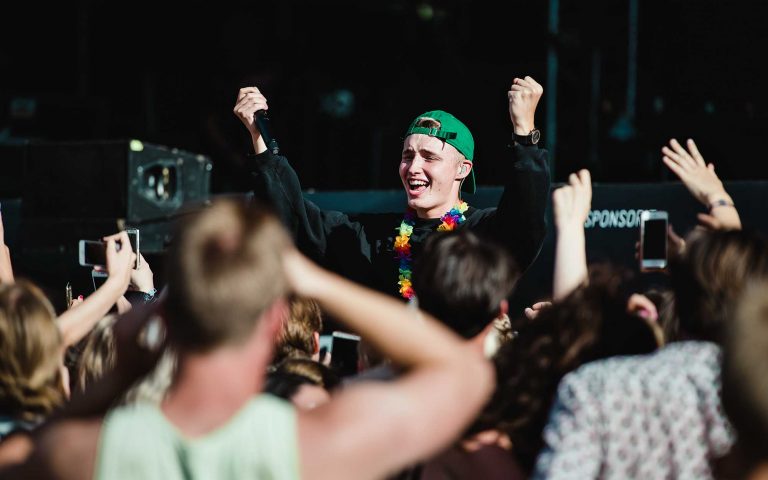 Isac Elliot Kaivarin konsertissa 2018